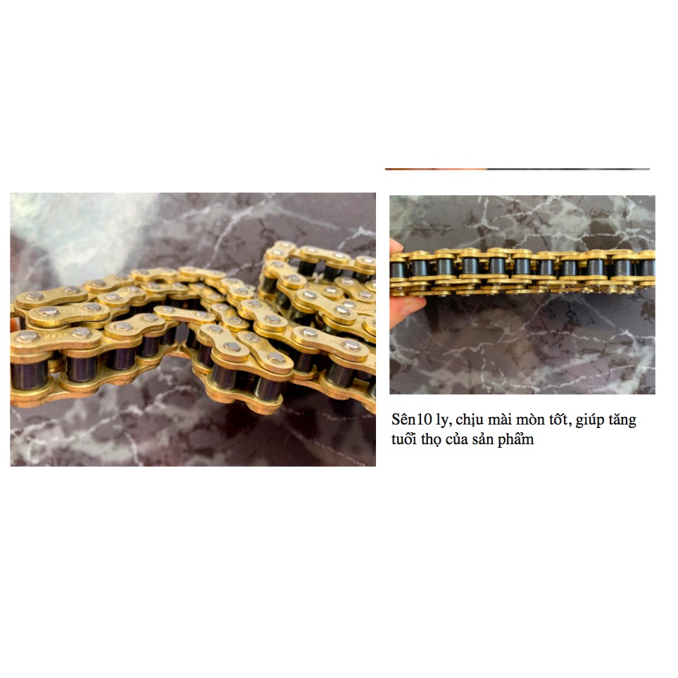 NHÔNG SÊN DĨA WAVE RS / WAVE RSX/ WAVE S110/ WAVE ALPHA LỚN/ FUTURE X/ FUTURE 125 VÀNG