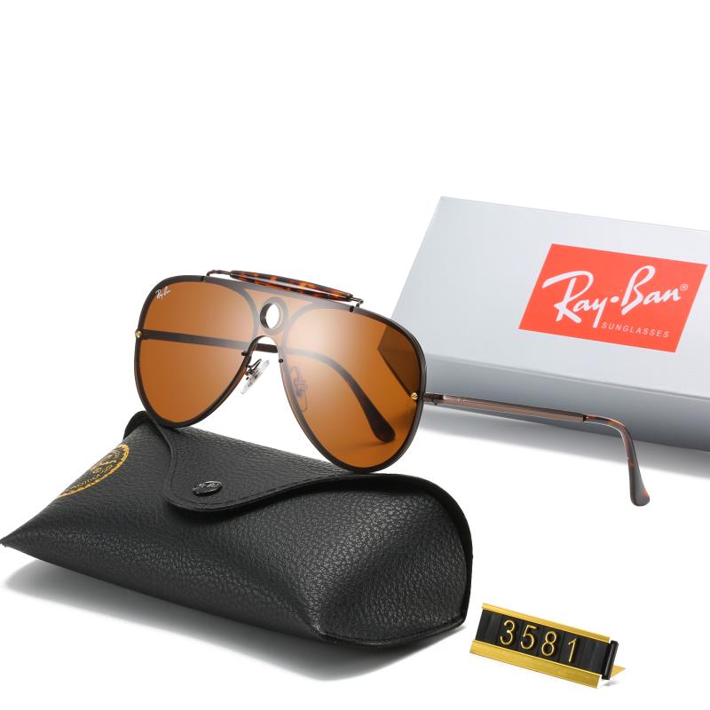 Wayfarer Ray-Ban_ chính hãng Kính râm 2021 Thời trang Hàn Quốc mới Kính râm nam nữ một mảnh Cặp đôi hợp thời trang Du lịch ngoài trời Kính râm lái xes