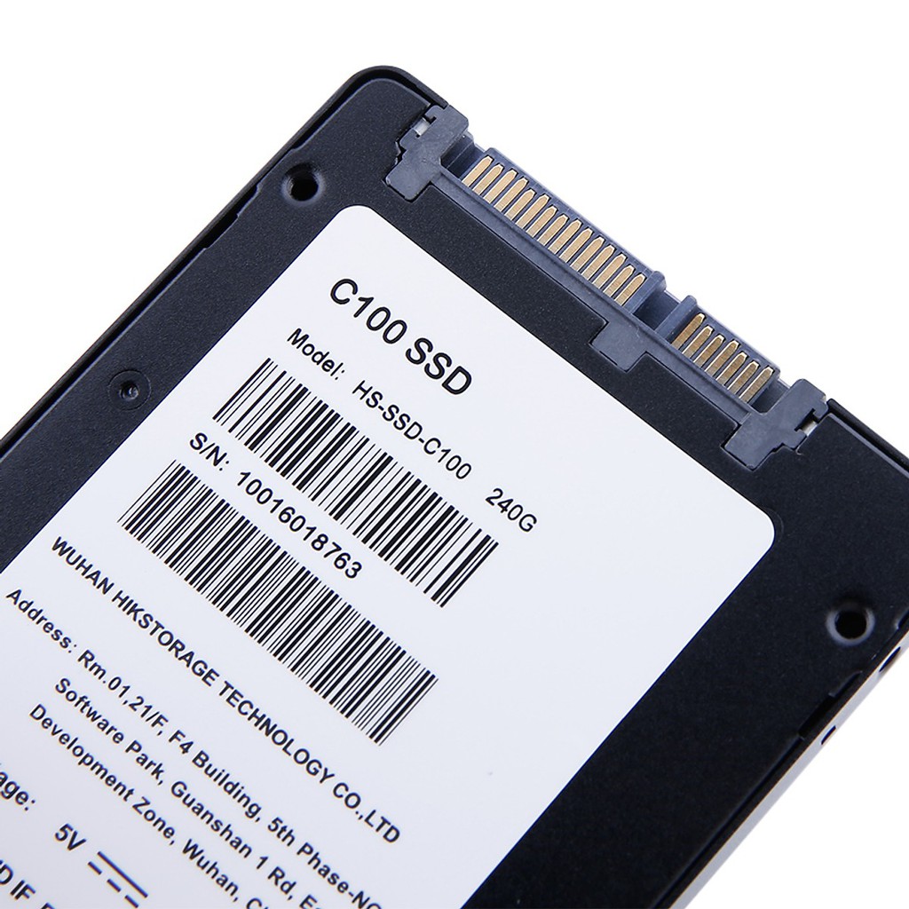 Ổ cứng SSD HIKVISION C100 240GB 2.5-Inch SATA III R550Mb/s W502Mb/s (Xanh) | BigBuy360 - bigbuy360.vn