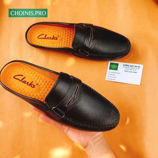 Giày Sục nam da bò bền bỉ Bảo hành 1 năm hàng cao cấp Tại Xưởng CHOINIS GIÀY HỞ GÓT | BigBuy360 - bigbuy360.vn