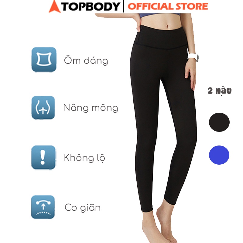 Quần Tập Gym, Tập Yoga, Thể Thao TOPBODY Nâng Mông, Tôn Dáng Cao Cấp