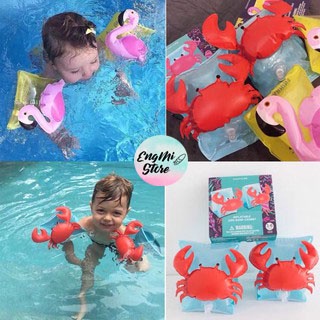 Phao Bơi Chống Lật An Toàn Cho Bé 0-8 Tuổi Kèm Bơm Hottrend Hàn Quốc