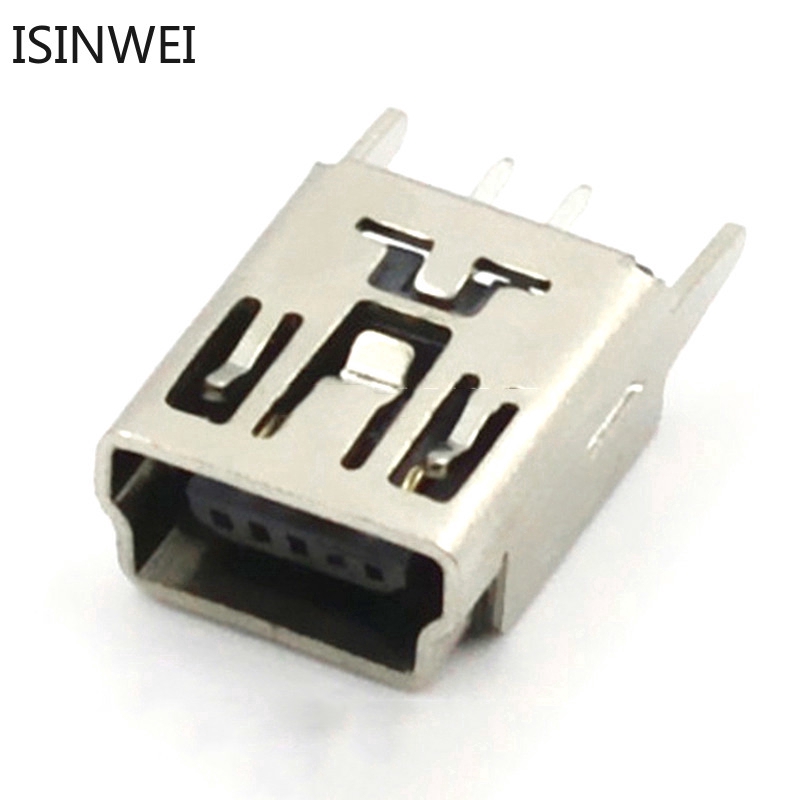 Bộ 10 ổ cắm USB Mini 5P xoay 180 độ tiện lợi dễ dùng
