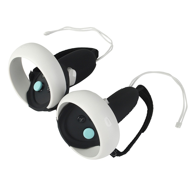 Vỏ Bọc Tay Cầm Điều Khiển Thực Tế Ảo Oculus Quest 2 VR Bằng Silicone Mềm