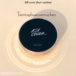 [Set 2 lõi] Phấn nước che phủ cao, chống thấm nước CLIO Kill Cover Fixer Cushion Set
