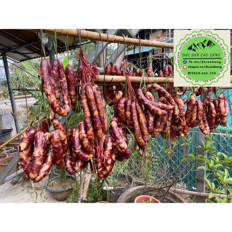 Đặc Sản Cao Bằng💥Lạp Xưởng Gác Bếp💥Ảnh thật nhà làm, Lợn siêu sạch, Siêu Ngon💥Có gói 250g dùng thử | BigBuy360 - bigbuy360.vn