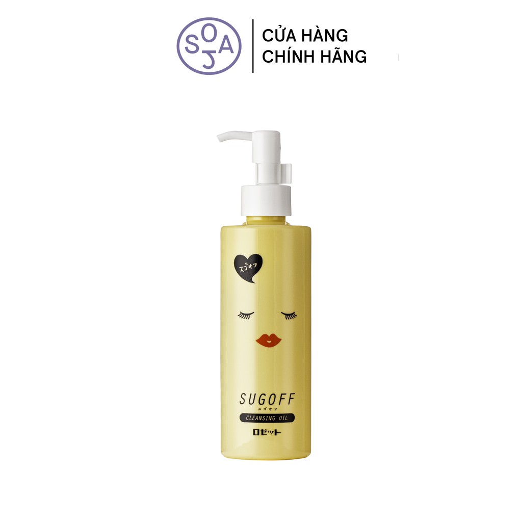 [Mã BMBAU50 giảm 7% đơn 99K] Dầu Tẩy Trang Dưỡng Ẩm Rosette Sugoff Cleansing Oil 200ml