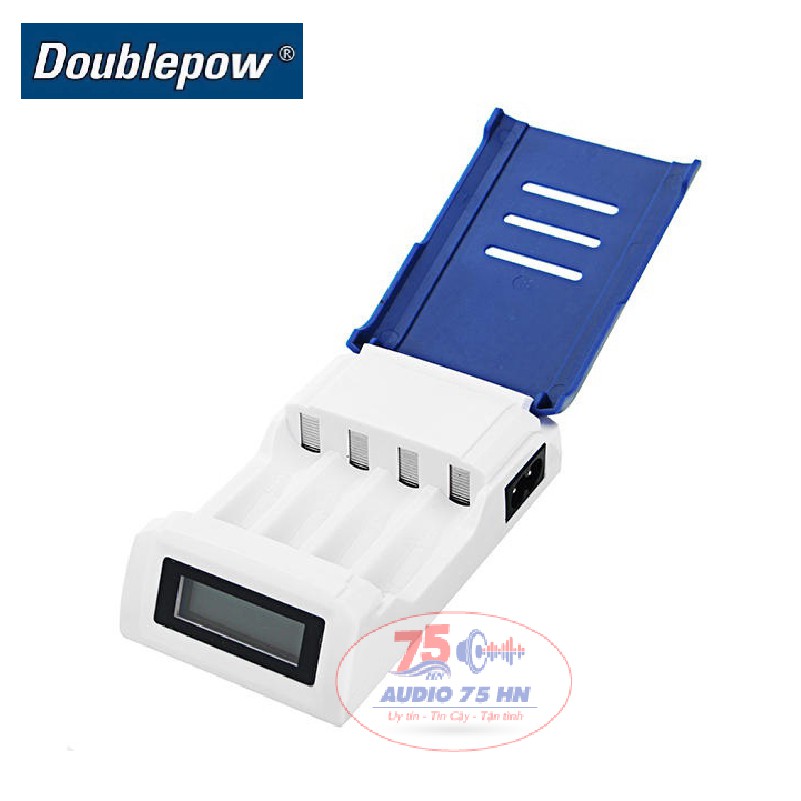 {Chính hãng} Bộ Sạc Pin AA, AAA K209 Doublepow tự ngắt khi đầy Tốc Độ Cao Hiển Thị Màn Hình LCD