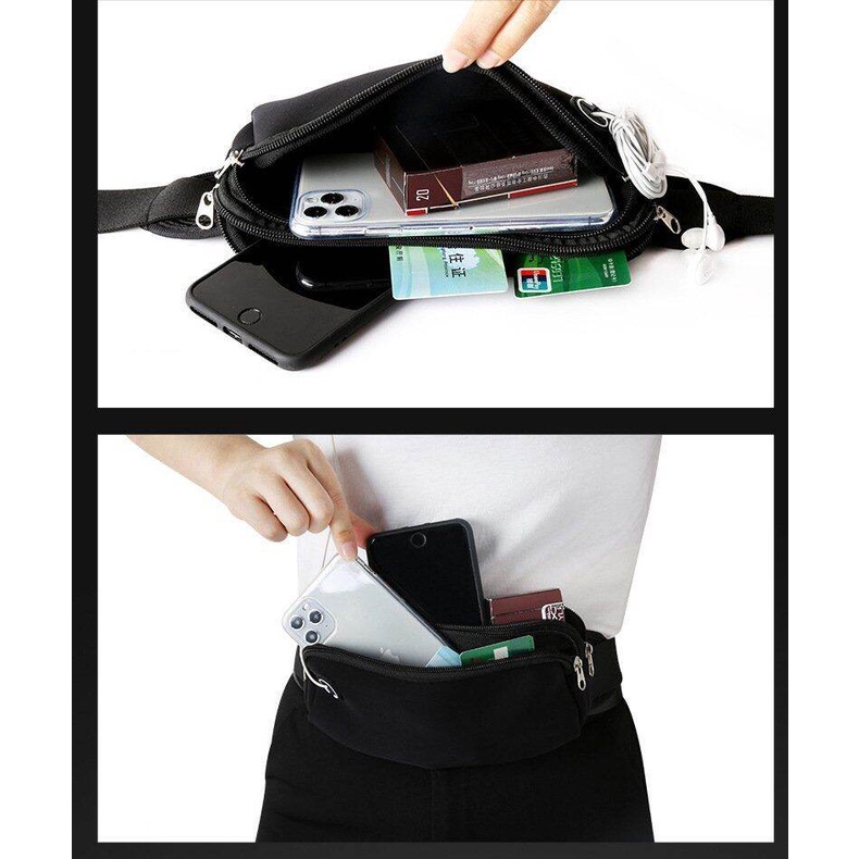 Túi đeo thắt lưng chạy bộ đựng điện thoại - Đai thể thao chống thấm ,túi đeo hông thể thao | BigBuy360 - bigbuy360.vn