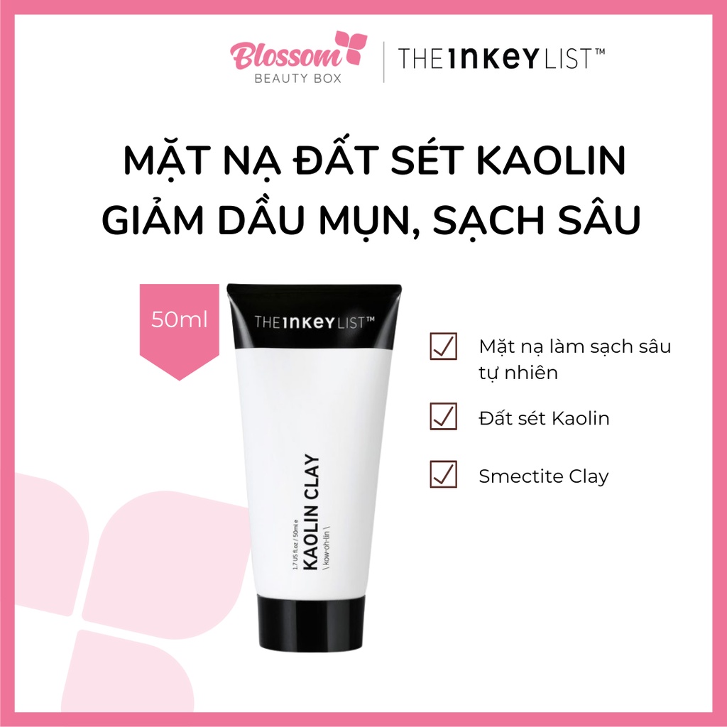 Mặt nạ đất sét KAOLIN MASK | The inkey list 50ml