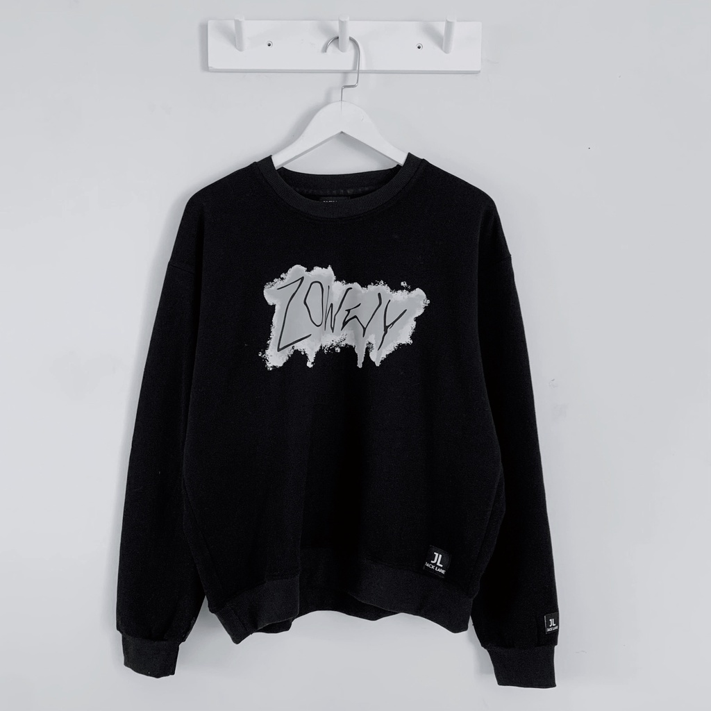 Áo Sweater JL Oversize Zowy, JACKLANE, Áo nỉ chui đầu unisex Jack Lane