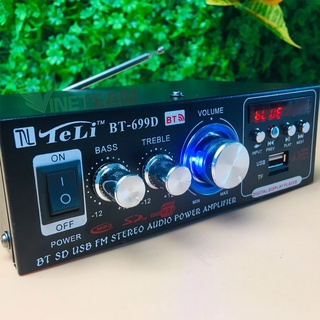 Ampli Mini Bluetooth Teli BT699D Dùng Siêu Chất - DC3596