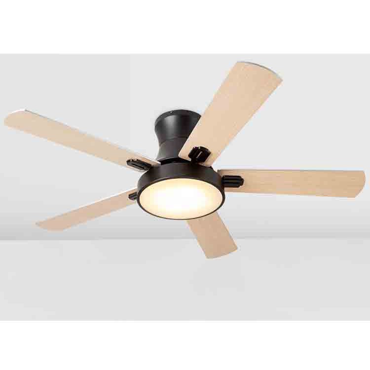 Đèn quạt MONSKY NORDIC 5 cánh cao cấp kiểu dáng sang trọng trang trí nhà cửa, quán cafe