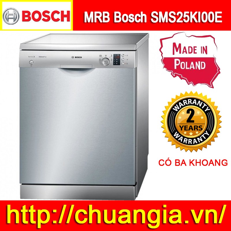 Máy Rửa Bát Bosch SMS25KI00E