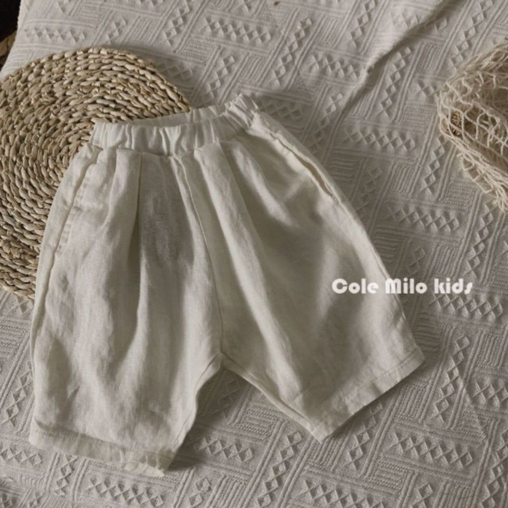 Quần Short Cotton Lanh Phong Cách Mori Nhật Hàn Thời Trang Mùa Hè Hàng Bán Chạy Thời Trang Mùa Hè Cho Bé Trai