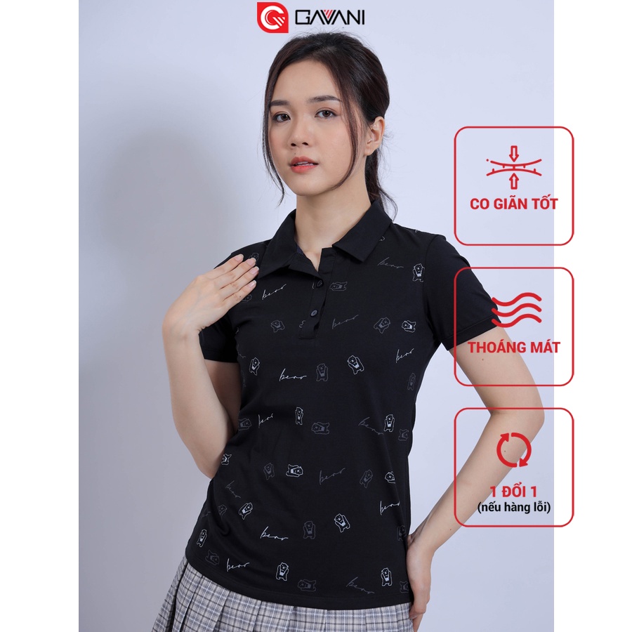 Áo Polo Nữ PHOTO BEAR_Gavani