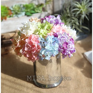 Bông Hoa cẩm tú cầu giả đẹp nhỏ xinh decor trang trí cắm hoa - đạo cụ chụp ảnh Misa House