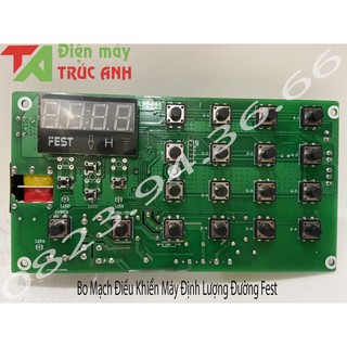 Bảng mạch máy định lượng đường - Cáp đếm số máy định lượng đường Fest Rc 95