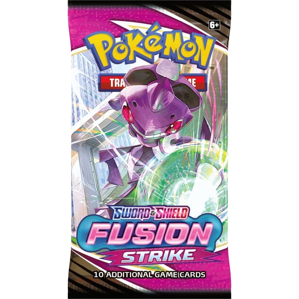 Bài Pokemon TCG Sword and Shield Fusion Strike Booster Pack Build Deck phiên bản tiếng Anh CHÍNH HÃNG MỸ POKTCGUSBP28