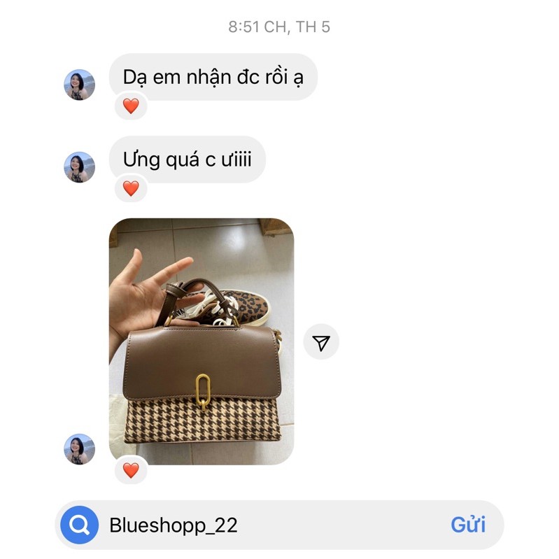 TÚI DA HOẠ TIẾT CARO CÁ TÍNH