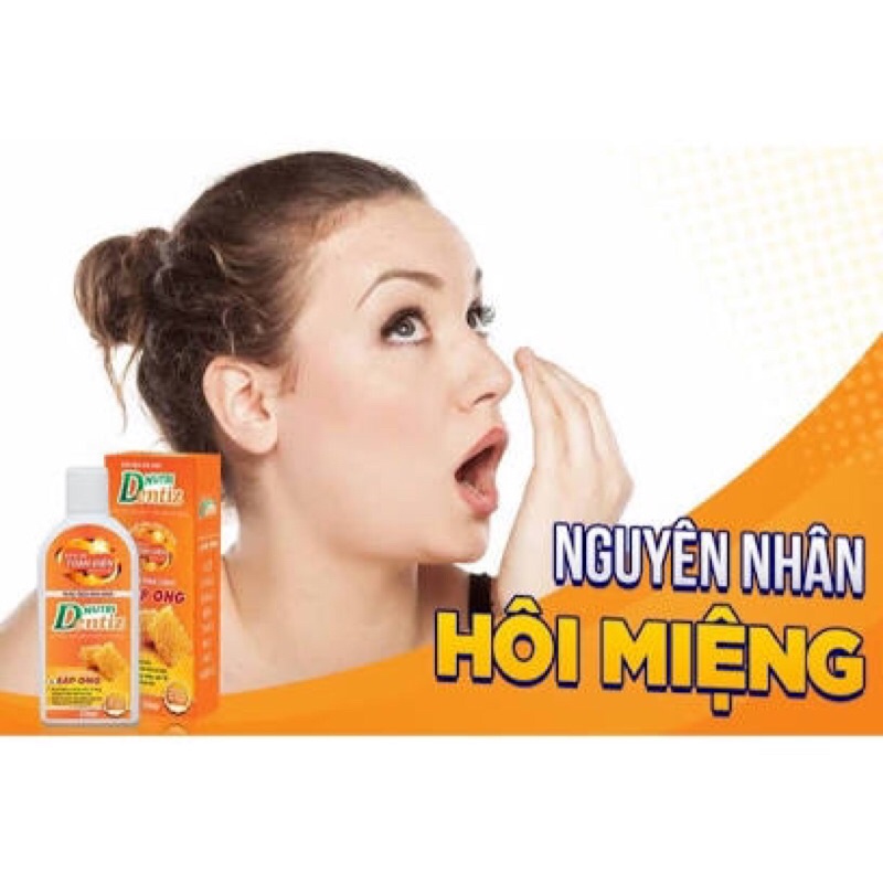 Nước súc miệng dung dịch nha khoa Nutridentiz hỗ trợ hôi miệng, răng miệng, nướu răng, cho hơi thở thơm tho(nutri dentiz