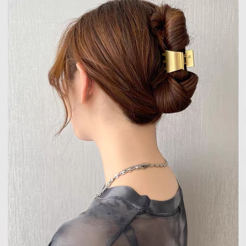 Kẹp Tóc Kim Loại Mini Thời Trang Mùa Hè Phong Cách Hàn Quốc Dành Cho Nữ
