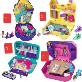 Đồ chơi mini polly pocket playset cho bé bộ lớn hơn