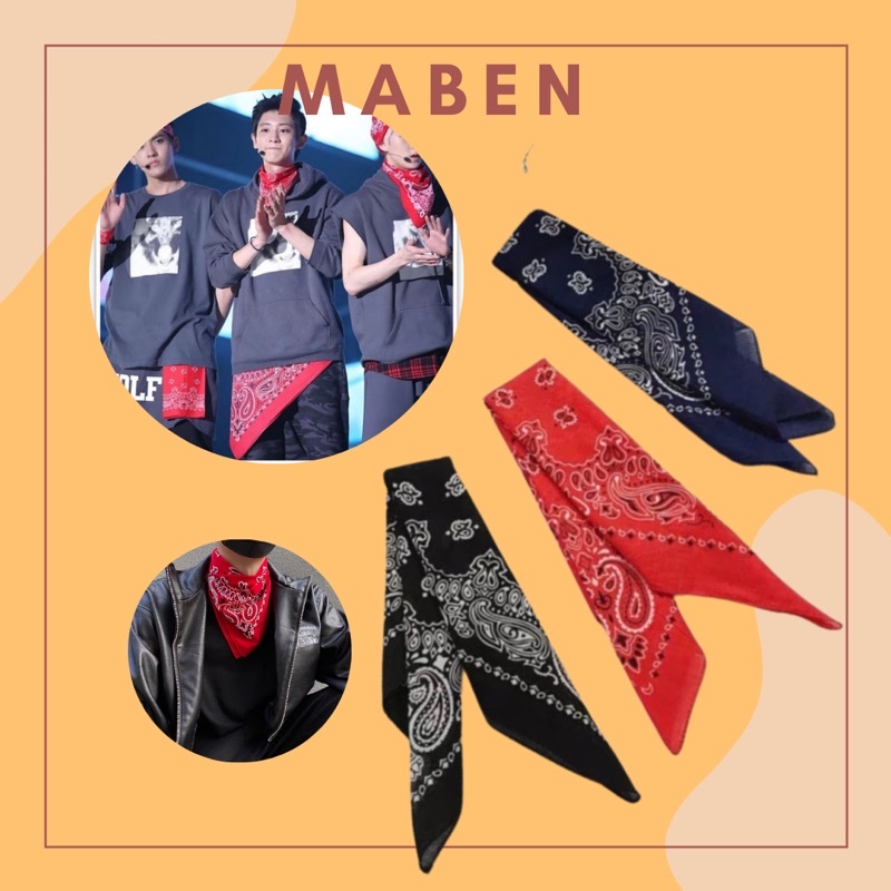 Khăn bandana chất lượng tốt - Maben