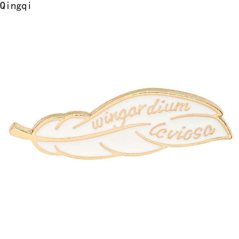 Trâm cài áo Miss Zoe hình lông vũ thời trang