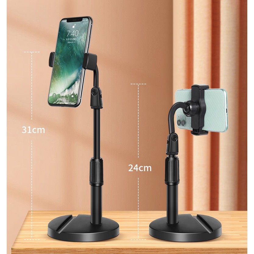 Giá Đỡ, Kẹp Điện Thoại Dài 38Cm Để Bàn Xem Phim, Chụp Hình Đa Năng Xoay 360 Độ Chuyên Dụng