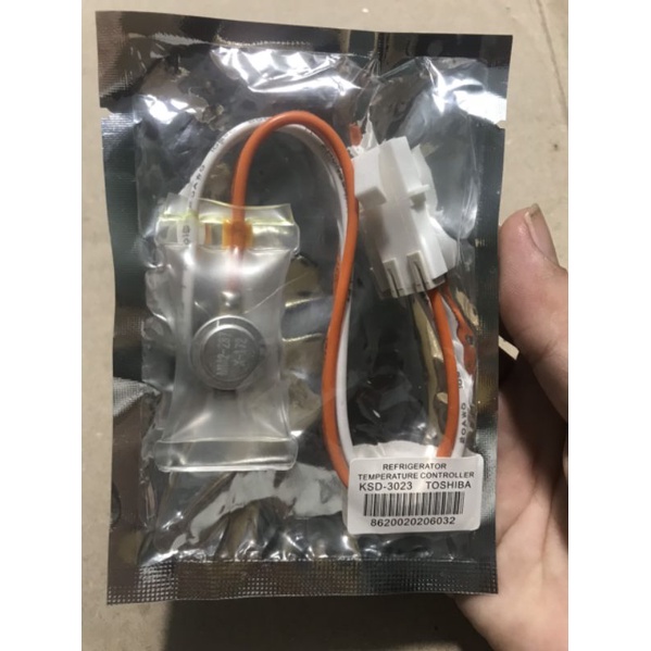 Cảm Biến Âm Tủ Lạnh Toshiba Chính Hãng / Sò Lạnh / Rơ le xả đá