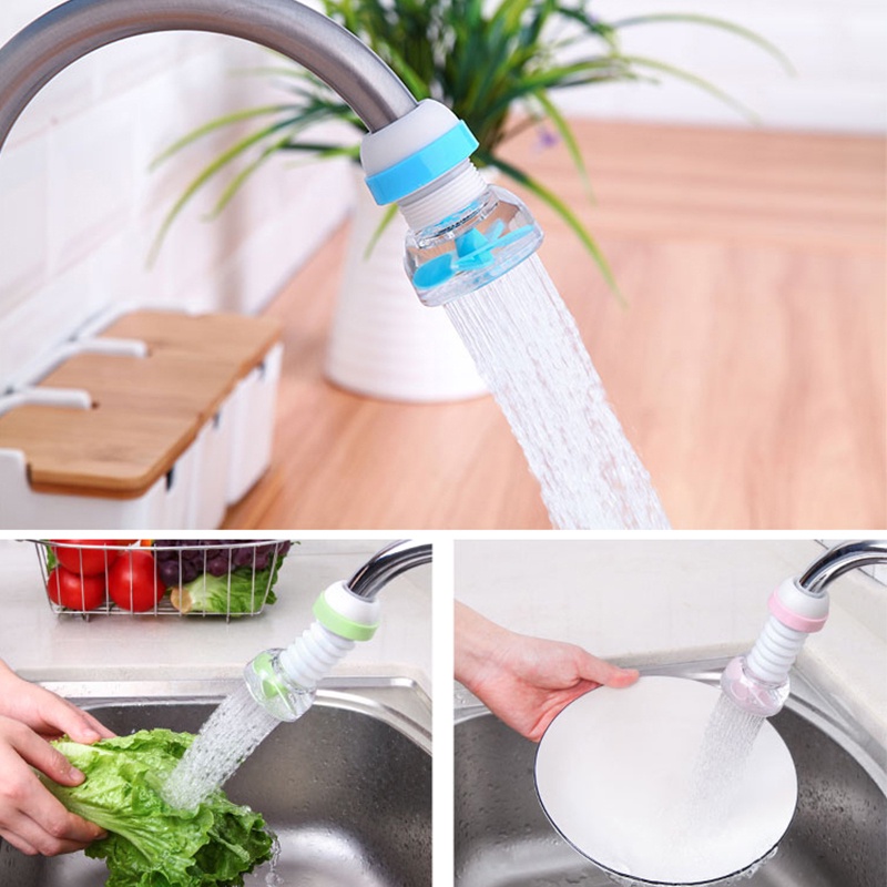 Đầu Lọc Vòi Nước Xoay 360 Độ Tiết Kiệm Nước Tùy Chỉnh Tiện Dụng Cho Nhà Bếp