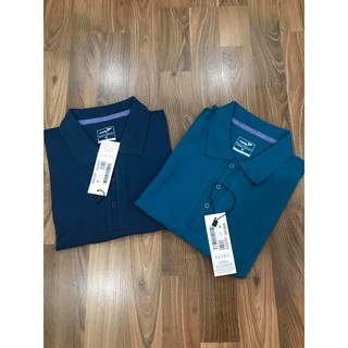 Áo polo nam chính hãng Kwin màu xanh vịt đậm kso01