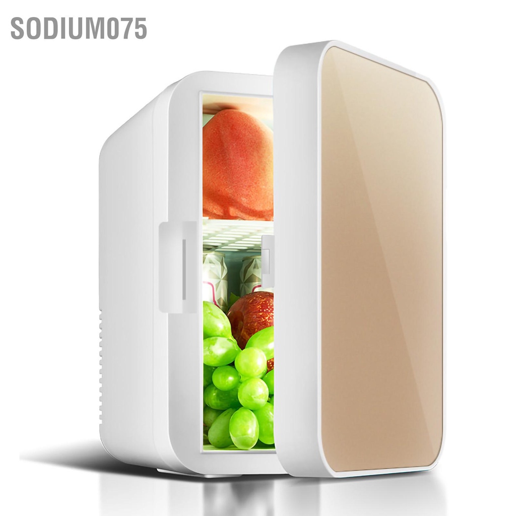 Có thể bán buôn Tủ lạnh mini 8L Phong cách Tiết kiệm không gian một cửa đa năng với ngăn đông cho gia đình và xe hơi Hàng giao ngay