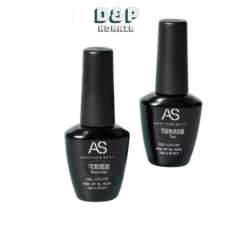 Base, Top, Loang, Lỳ sơn gel AS( Sơn bóng, liên kết, hỗ trợ sơn gel)