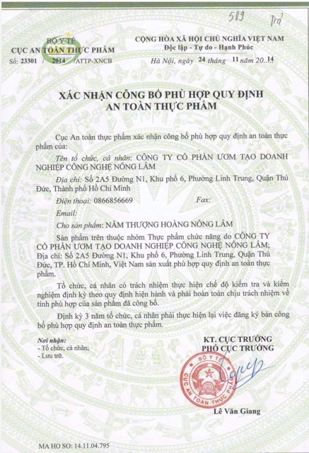 Nấm Linh Chi Thái Lát Hàn Quốc Túi 0,5kg, Date 2023