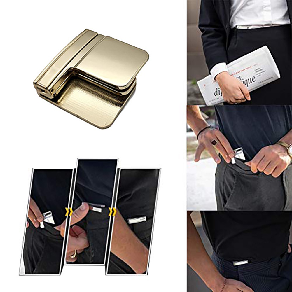 Khóa Thắt Lưng Khóa Dạng Kẹp Nhỏ Gọn Tiện Dụng Cho Nữ