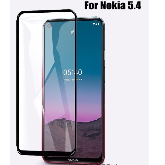 Kính cường lực 9D full màn dành cho điện thoại Nokia 5.4