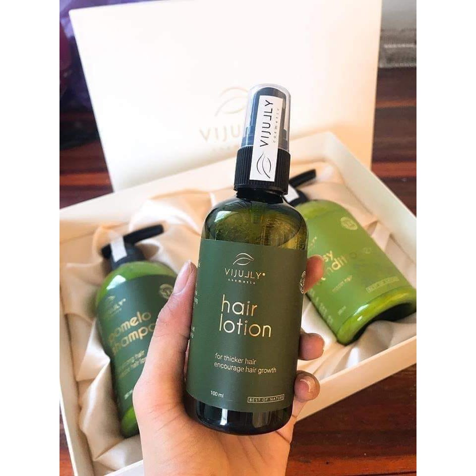 [SALE]TINH DẦU BƯỞI VIJULLY KHÔNG HỘP CÒN TEM VÀ VÒI XỊT TÓC VIJULLY | BigBuy360 - bigbuy360.vn