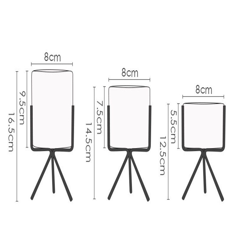 [Ảnh Thật] Chậu cây để bàn Bắc Âu Scandinavian