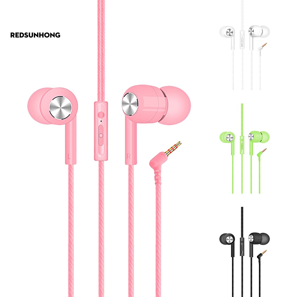 Tai Nghe Trong Giắc Cắm 3.5mm Kiểu Dáng Thể Thao