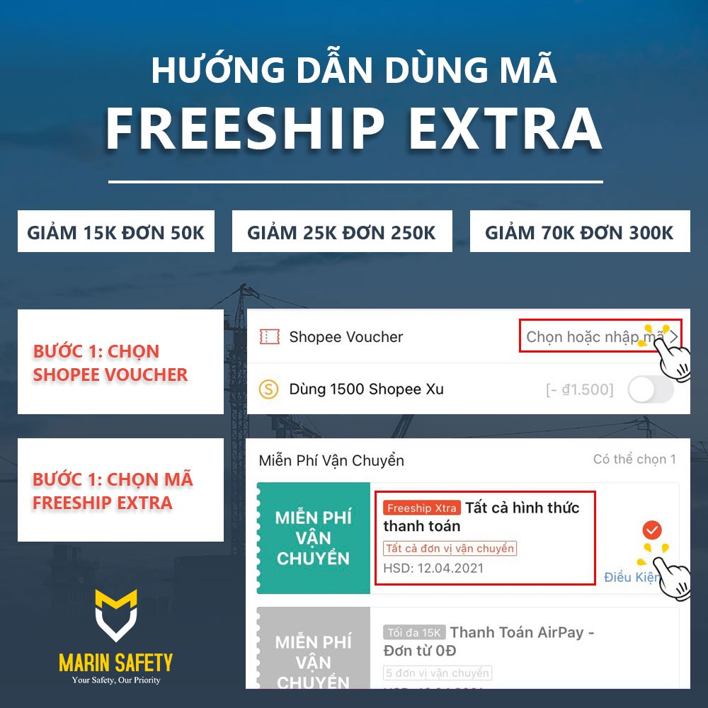 Giày bảo hộ lao động AGOTA A505 siêu bền màu cam, có mũi thép chống va đập, đế lót thép chống đâm xuyên