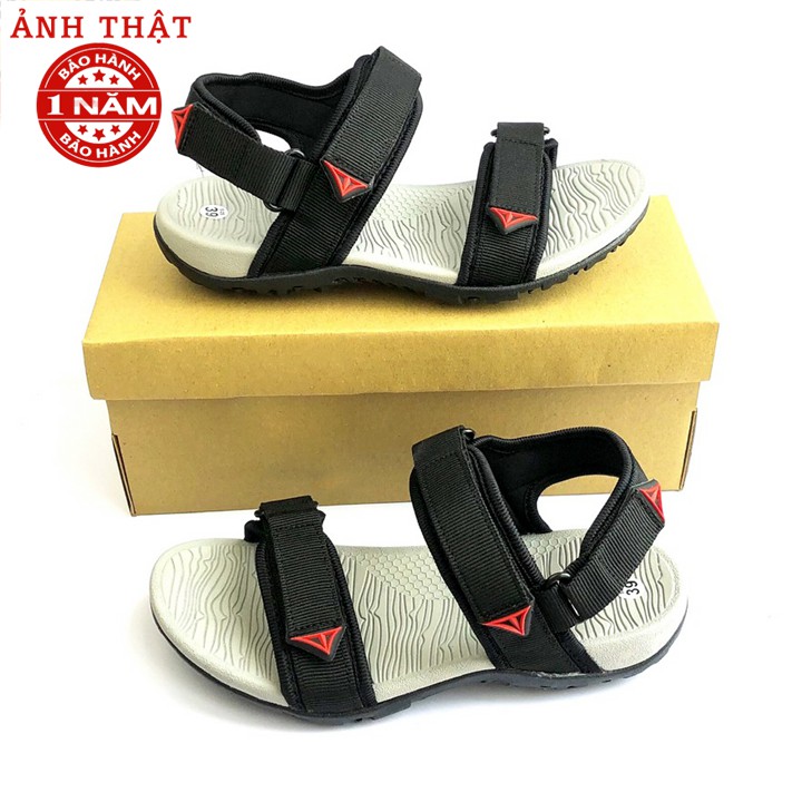 [Fullbox] Giày sandal nam chính hãng Việt Thủy-VT016-Đen