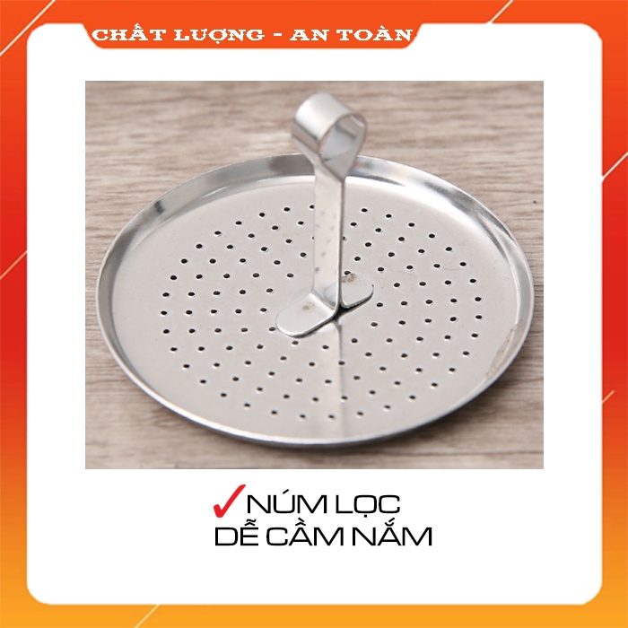 ⭕Giadụngchínhhãng⭕ PHIN INOX pha cà phê coffee sáng bóng bền bỉ đẹp chính hãng Tithafac