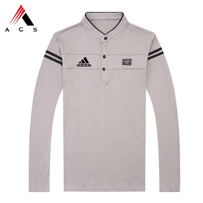 [ Mã 12FASHIONSALE1 giảm 10K đơn 50K ] Áo thun cổ polo tay dài thời trang công sở mùa hè cho nam | BigBuy360 - bigbuy360.vn