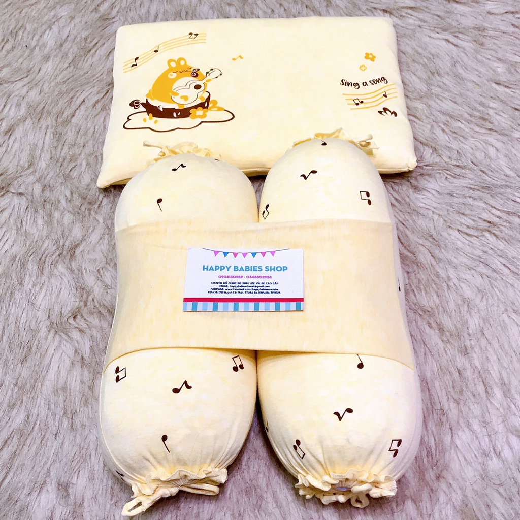 Bộ Gối Chặn Bông Siêu Mềm Dokma DS106