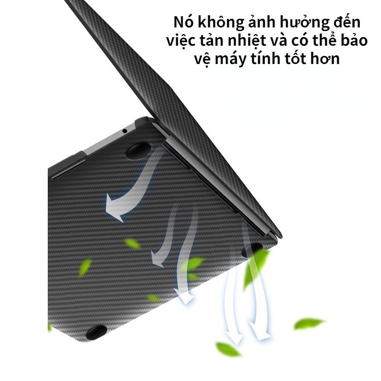 Vỏ mờ TPU sợi carbon mềm 4 trong 1 cho Macbook air 2020 A2179 A2289 A2251 M1 Pro 13 A2338 A2337 Retina 13 inch