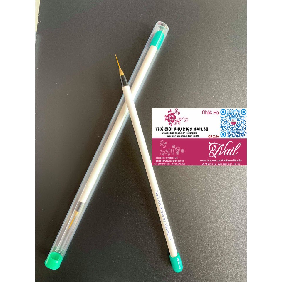 Cọ Râu Xịn Nail Art Brush Malibu #3 (Lẻ 1 Cây)