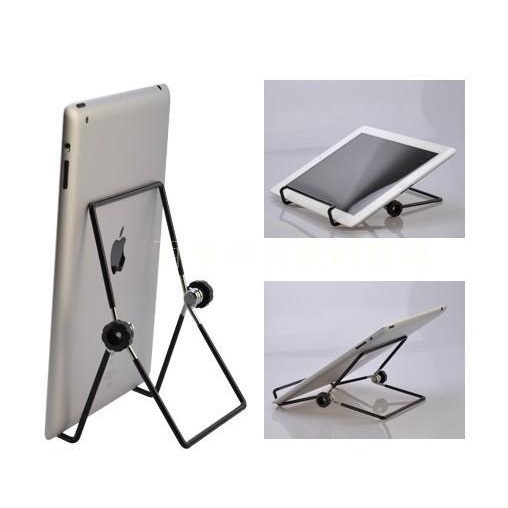 Giá đỡ ipad, máy tính bảng, tablet gấp gọn Pad2 Stand khung kim loại phủ sơn tĩnh điện có thể điều chỉnh góc nghiêng