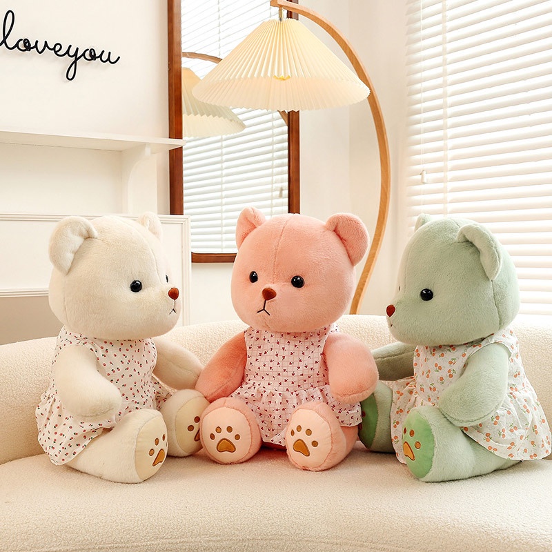 Gấu Lena Nhồi Bông Dễ Thương 25CM